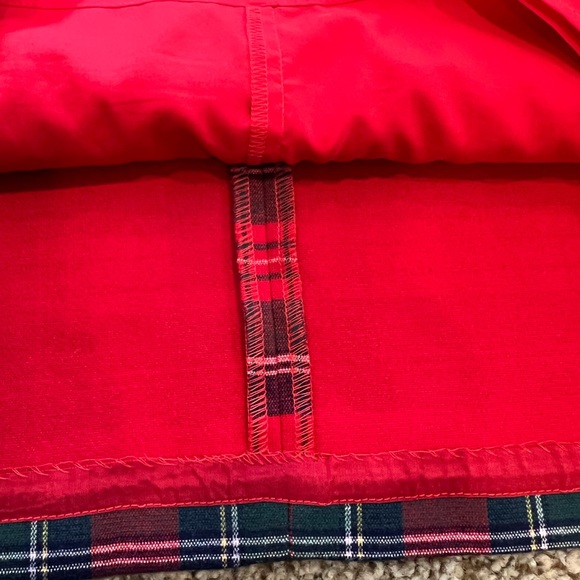 Vineyard Vines Merry Red Plaid Shift Dress Women’s Size 4 EUC - Picture 11 of 16